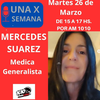 Logo Com. Telefónica con la Dra. Mercedes Suárez