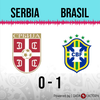 Logo Gol de Brasil: Serbia 0 - Brasil 1 - Relato de @beINSPORTS