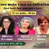 Logo Ciclo de lecturas Uno más uno es infinito – Qué leen los que escriben