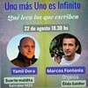 Logo  Ciclo Uno más Uno es Infinito – Qué leen los que escriben