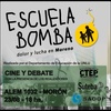 Logo Cine debate organizado por CTEP, Suteba y SADOP en Morón