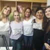 Logo Nos visitaron de sorpresa en el piso Carmen y Violeta, docentes de Comodoro Rivadavia