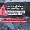 Logo DEFENSA DE LA LEY DE GLACIARES.DEFENDER RESERVAS HÍDRICAS.DEFENDER AREAS PERIGLACIARES DE CORPOS MIN
