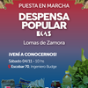 Logo Jazmin  Dellmafeo en SEH por la puesta en marcha de la DESPENSA POPULAR en Lomas de Zamora