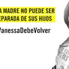 Logo #VanessaDebeVolver Política migratoria en Argentina.