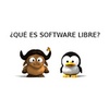 Logo Software Libre - Informe La Letra Chica - Con Aza del Hacklab de Barracas