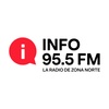 Logo INFO 95.5 La Radio de Zona Norte