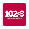 Logo 102.3 MAS QUE MUSICA