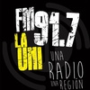 Logo Nota a CARO ARIAS en El Afinador, conducido por Corey Iglesias. FM La Uni 97.1
