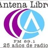 Logo FM Antena Libre. Entre Bardas. Inscripciones 2015