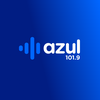 Logo Azul FM 101.9 - @AzulFMUy