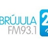 Logo Karina Banfi en radio La Brújula, Bahía Blanca