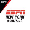 Logo 98.7 FM ESPN New York