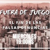Logo Fuera de Juego. El fin de las falsas denuncias