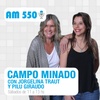 Logo Campo Minado con Jorgelina Traut y Pilu Giraudo