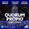 Logo Gustavo Aguilera en "Quorum Propio", 06/02/23