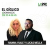 Logo El Gíglico con Lucas Mella e Ivana Viale.