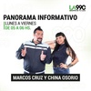 Logo Panorama Informativo con Marcos Cruz y China Osorio