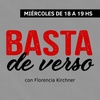 Logo Basta de verso (Florencia Kirchner)