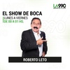 Logo El show de boca con Roberto Leto