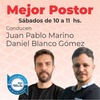 Logo Mejor Postor, con Juan Pablo Marino y Daniel Blanco Gómez