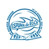 Logo espuma de rock