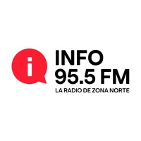 Logo INFO 95.5 La Radio de Zona Norte