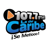 Logo La del Caribe 107.7 FM