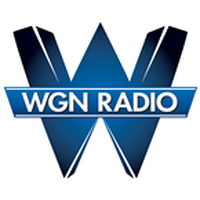 Logo WGN Radio Theatre with Carl Amari and Lisa Wolf