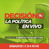 Logo Decisión 96.7 "La política en vivo"