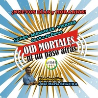 Logo Oíd Mortales Ni Un Paso Atrás