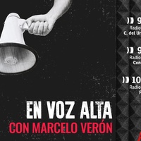 Logo En voz alta con Marcelo "Bruja" Verón
