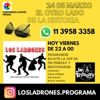 Logo Los Ladrones Programa Podcast