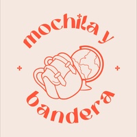Logo Mochila y bandera