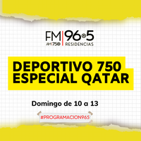 Logo Deportivo 750 Especial Qatar