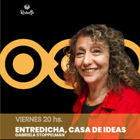 Logo Entredicha, Casa de ideas - Gabriela Stoppelman