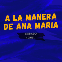 Logo A LA MANERA DE ANA MARIA