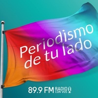 Logo Radio con vos música 