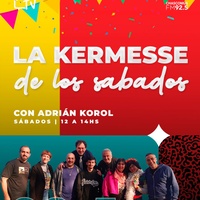 Logo La Kermesse de los sabados con Adrián korol