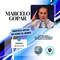 Logo Marcelo Gopar en Radio El Mundo