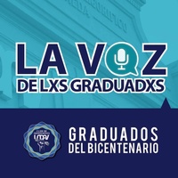 Logo La Voz de lxs Graduadxs - Club de Graduadxs UNDAV 