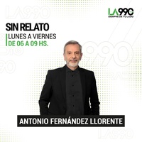 Logo Sin Relato con Antonio Llorente