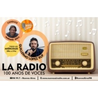 Logo La Radio, 100 Años de Voces