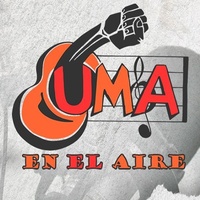 Logo UMA en el aire