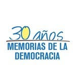 Logo de 30 años Memorias de la Democracia
