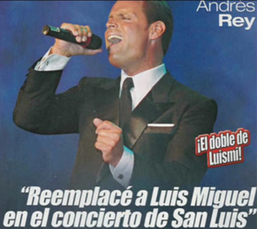 Andres Rey Doble De Luis Miguel Radiocut Argentina