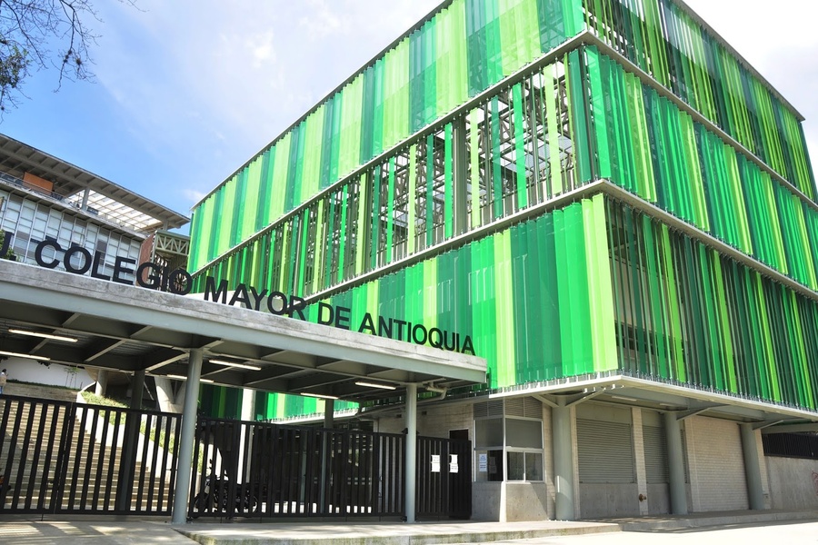 Colegio Mayor De Antioquia Logo Institución Universitaria Colegio